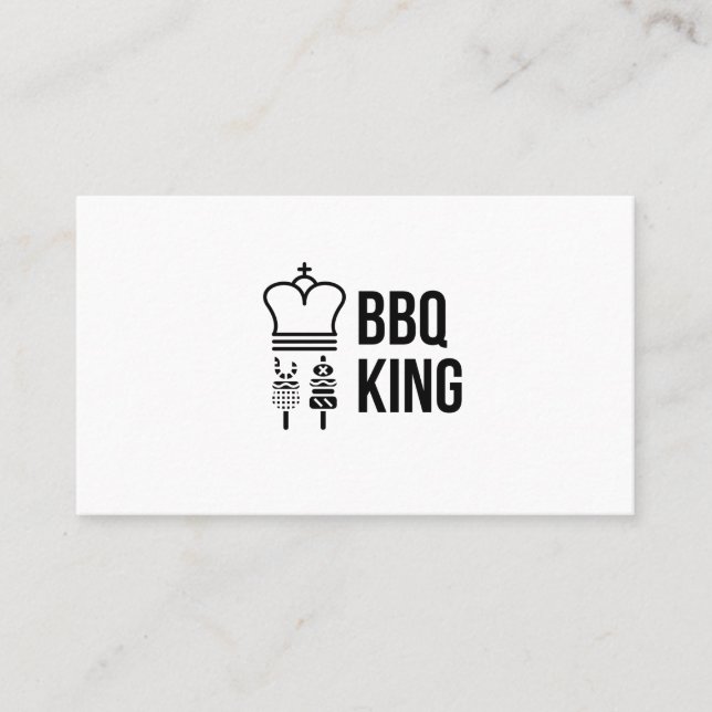 BBQ KING BUSINESS CARD (Front)