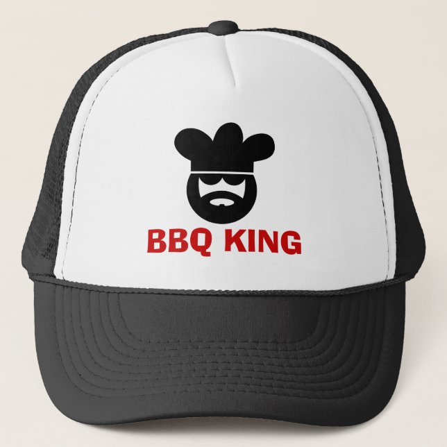 BBQ King hat for men (Front)