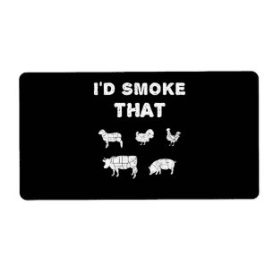 BBQ Lovers ID Smoke That Chef Smoker BBQ Gifts