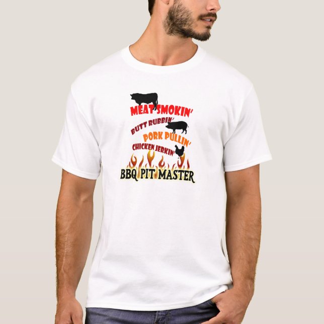 BBQ Master Cooker Braggin' Rights T-Shirt (Front)