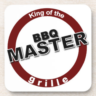 BBQ Master King of the Grille Coaster