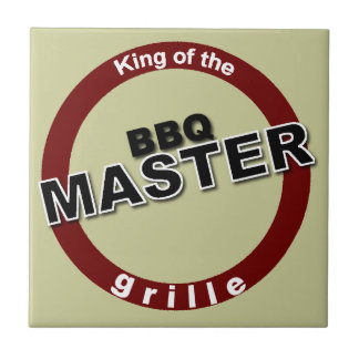 BBQ Master King of the Grille Tile