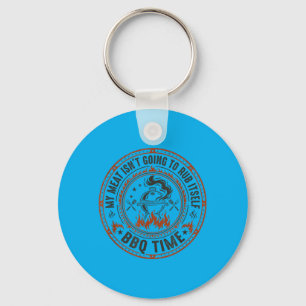 Bbq Meat Rub Barbecue Grilling Key Ring