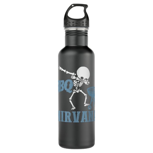 BBQ nirvana  dabbing BBQ  710 Ml Water Bottle (Front)