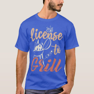 BBQ Party Grill Chef Barbecue Master Griller Dad F T-Shirt
