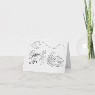 BBQ Party Note Card