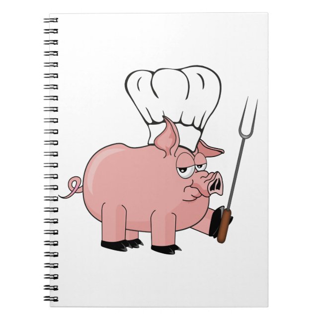 BBQ Pig Notebook (Front)