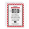 BBQ Pig Roast Red Gingham Birthday
