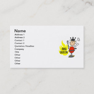 BBQ Queen Business Card