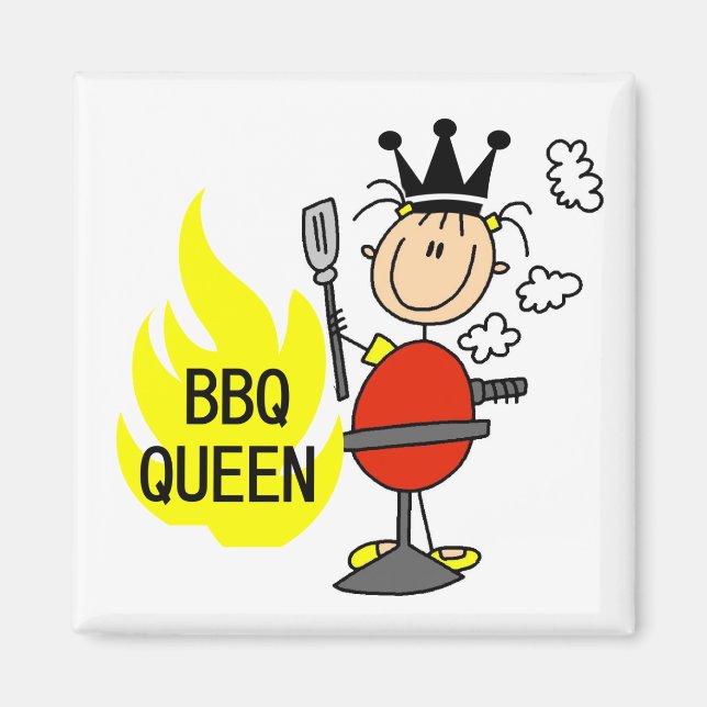 BBQ Queen Magnet (Front)