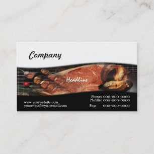 BBQ Recipes Business Card