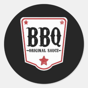 Bbq Sauce Costume For Children1  Classic Round Sticker