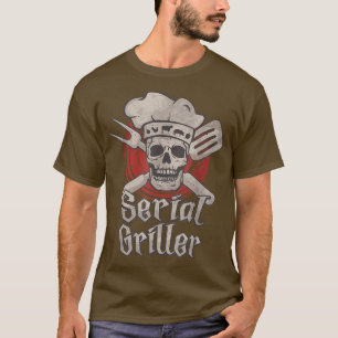 BBQ Serial Griller Picnic Graphic  T-Shirt