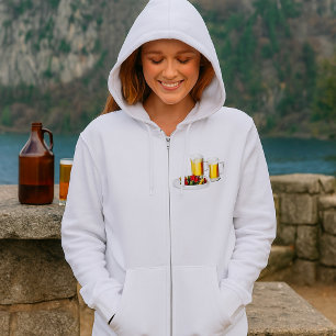 BBQ Skewers and Beer Summer Cookout Hoodie