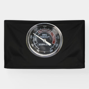 BBQ Smoker 225 Degree Temperature Gauge Perfect Banner