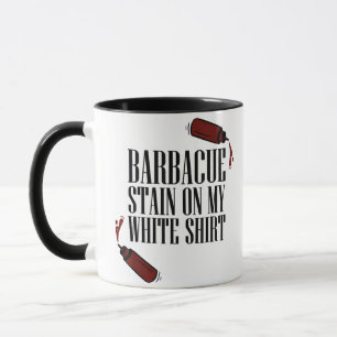 BBQ Stain on my White Mug
