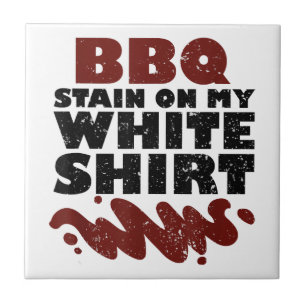 BBQ Stain on my White Tile