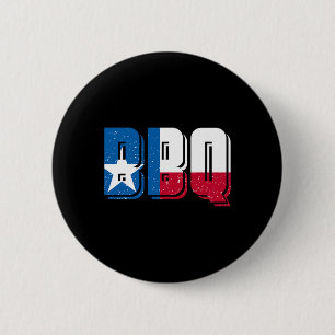 Bbq Texas 1 6 Cm Round Badge