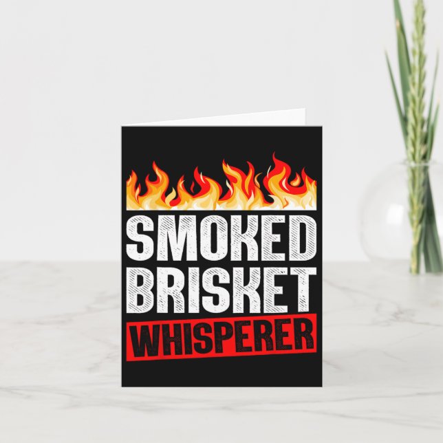 Bbq Theme  Card (Front)