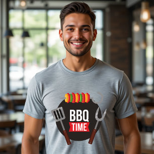 BBQ Time T-Shirt Funny Food