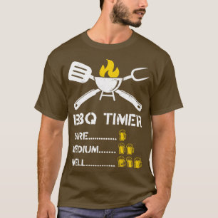 BBQ Timer Barbeque Beer T-Shirt