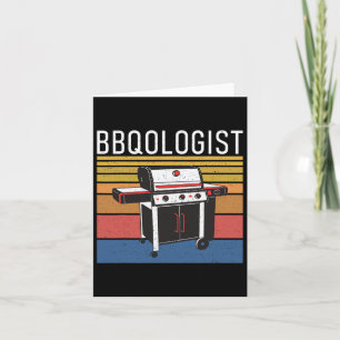 Bbqologist Grill Byrbecue Funny Grilling Card