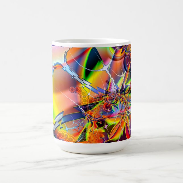 BBQSHOES™ Fractal 0996 Magic Mug (Center)