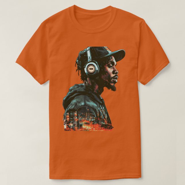 BBR IN YOUR EAR T-Shirt (Design Front)