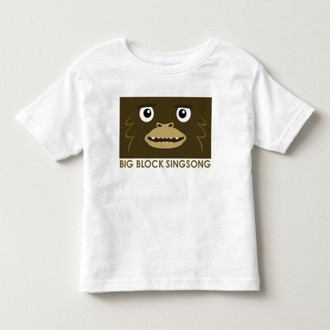BBSS Big Foot Toddler T-Shirt (Front)