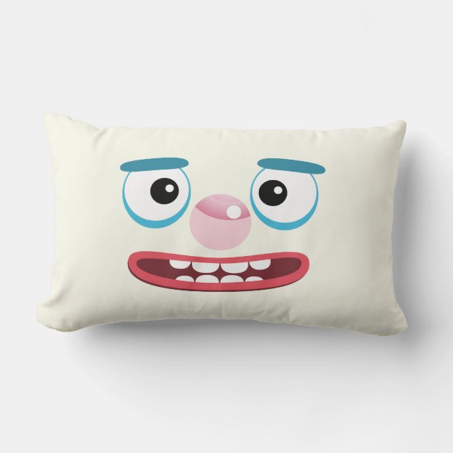 BBSS Clown Pillow (21"x13") (Front)