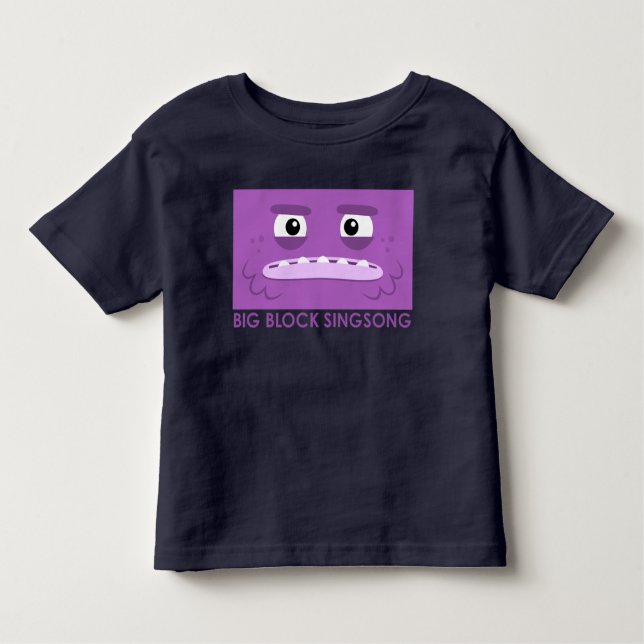 BBSS La Tee Dah Purple Toddler T-Shirt (Front)