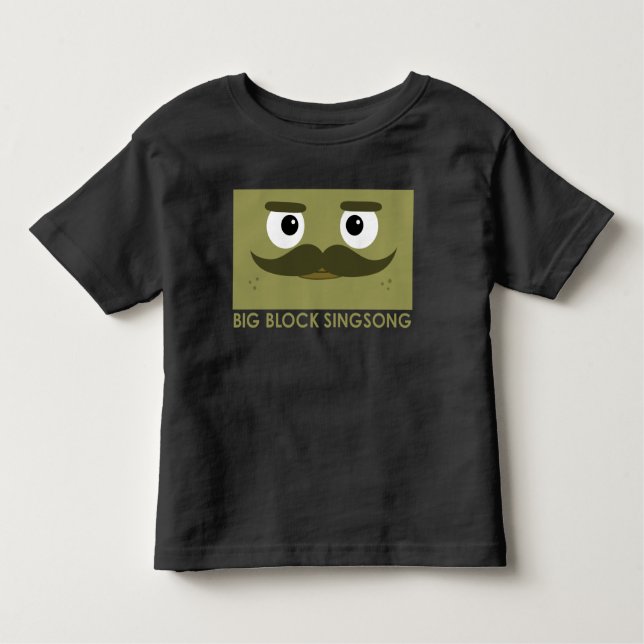 BBSS Moustachios #1 Toddler T-Shirt (Front)