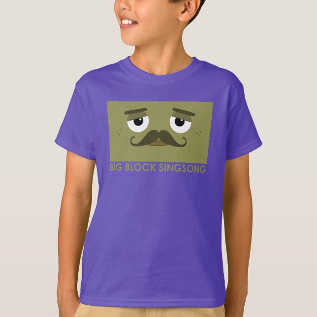 BBSS Moustachios #2 Kids' T-Shirt (Front)