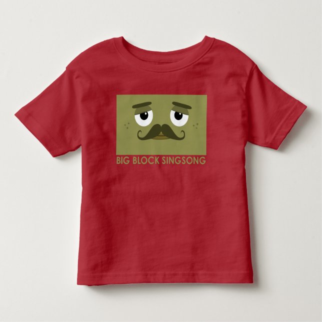 BBSS Moustachios #2 Toddler T-Shirt (Front)