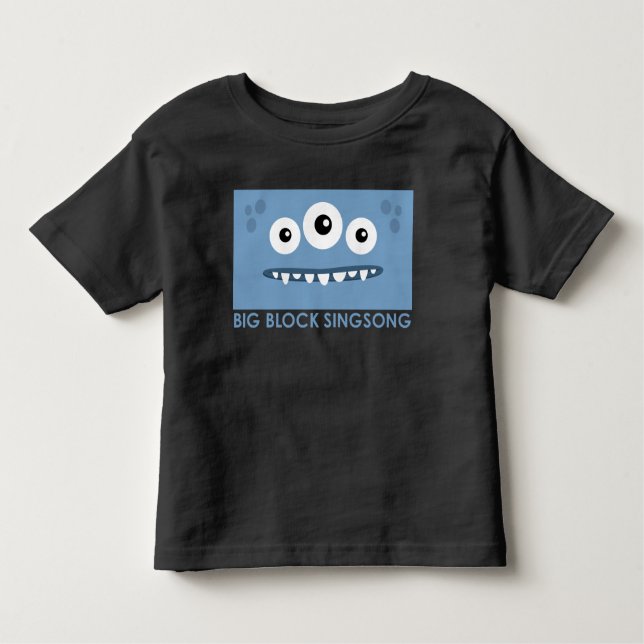 BBSS Space Friends Alien Toddler T-Shirt (Front)