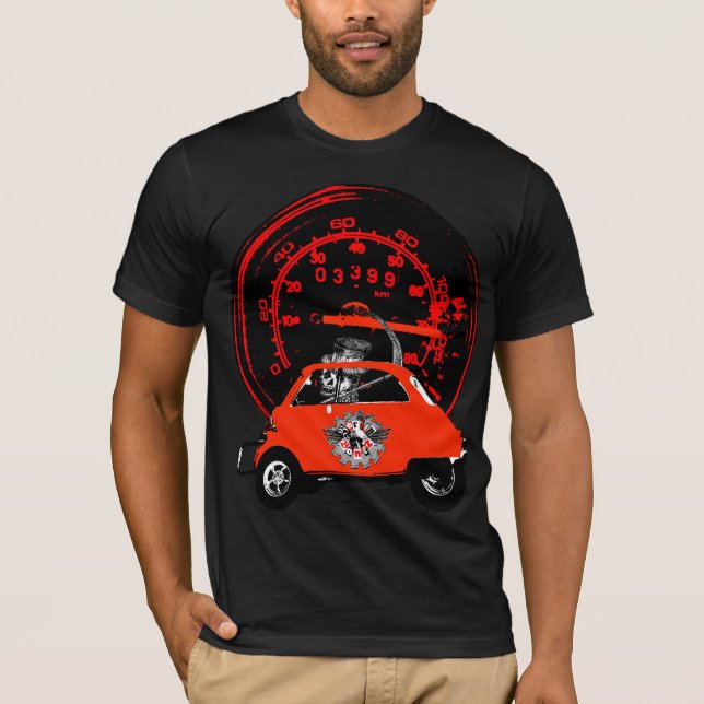 BBT77 BubbleCar with Speedo T-Shirt (Front)