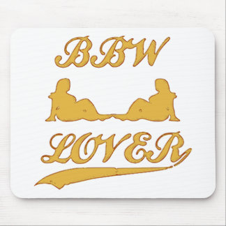 BBW LOVER (Big Beautiful Woman) Mouse Pad