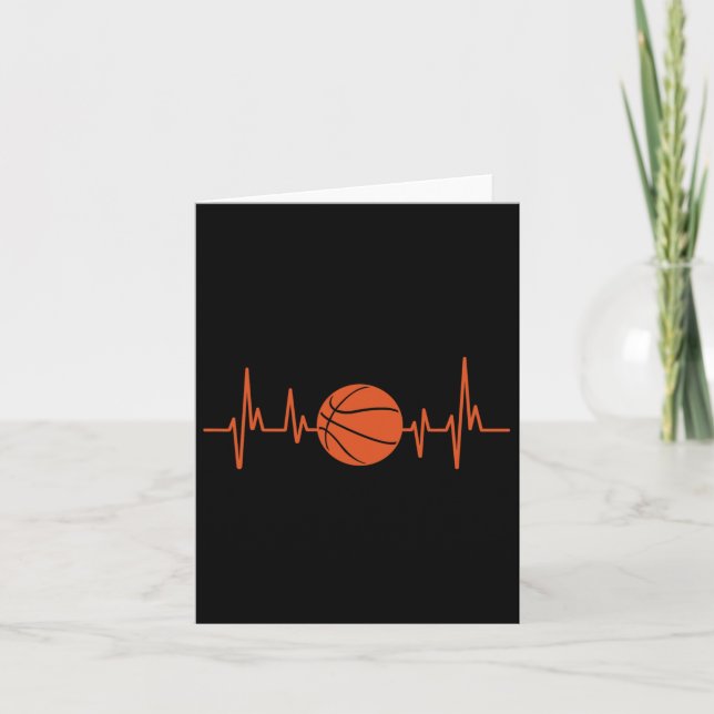 Bbyll Heartbeat Bysketbyll  Card (Front)