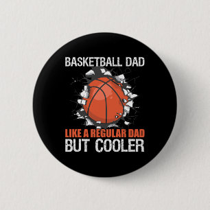 Bbyll Player Bysketbyll Dad 6 Cm Round Badge