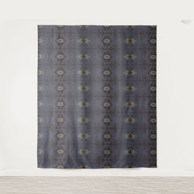 BC Fall Trees Ikat 5 Tapestry (Front)