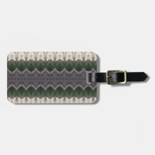 BC Fall Trees Ikat 9 Passport Holder Luggage Tag