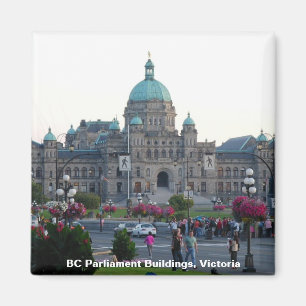 BC Parliament Buildings/Victoria BC Canada Magnet