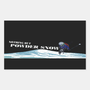 BC Rider Rectangular Sticker