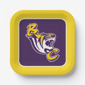 BC Tiger Paper Plate