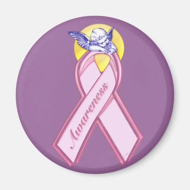 BCA Angel Ribbon Magnet (Front)