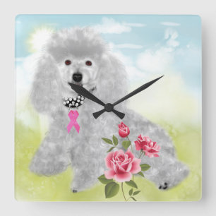 BCA Poodles Rule Wall Clock