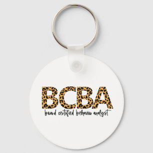 BCBA, bcba gift, behaviour analyst, ABA, BCBA  Key Ring