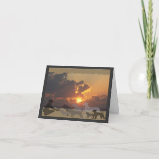 BCD Sunset Sympathy Card