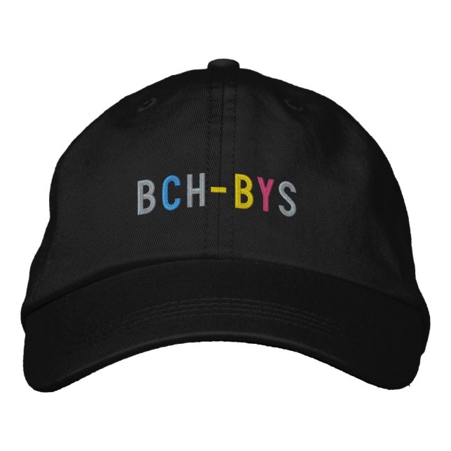 BCH - BYS (Black w/Rainbow) cap (Front)