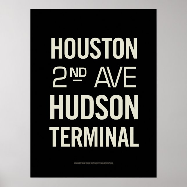 BCL Vintage Subway Signs (Front)